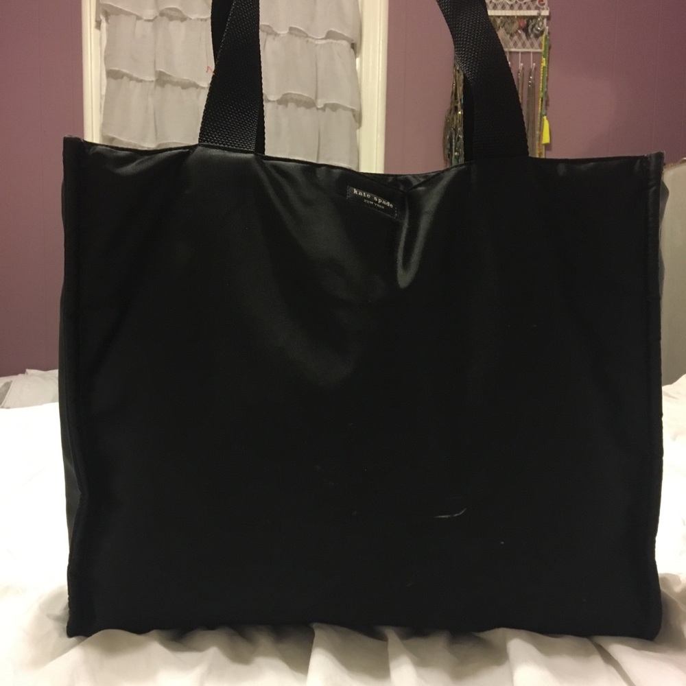 Kate spade large canvas tote